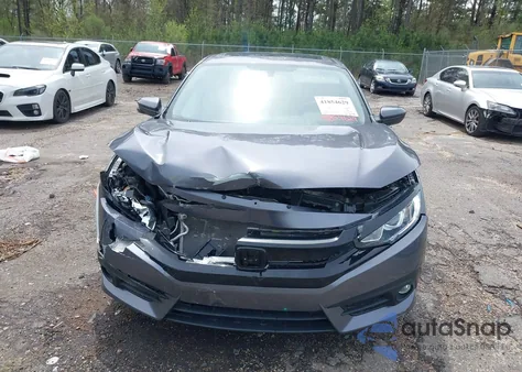 2018 Honda Civic Ex-T from USA, damaged, VIN 19XFC1F39JE002296
